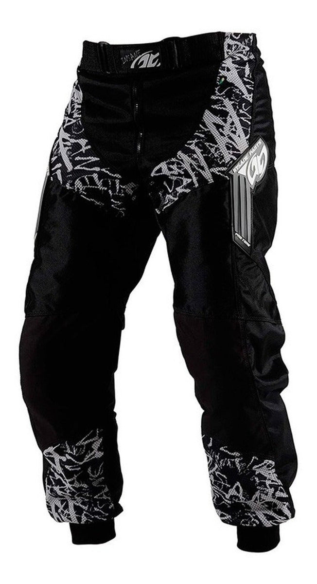 Conjuto Camisa + Calça Piloto Trilha Off Road Insane Black