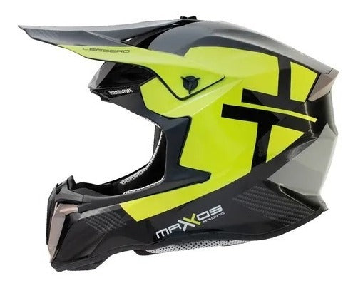 Capacete Mattos Racing Combat Leggero Mx Motocross Trilha