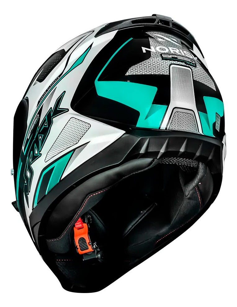 Capacete Norisk Ff802 Razor Speedmax Verde Relançamento