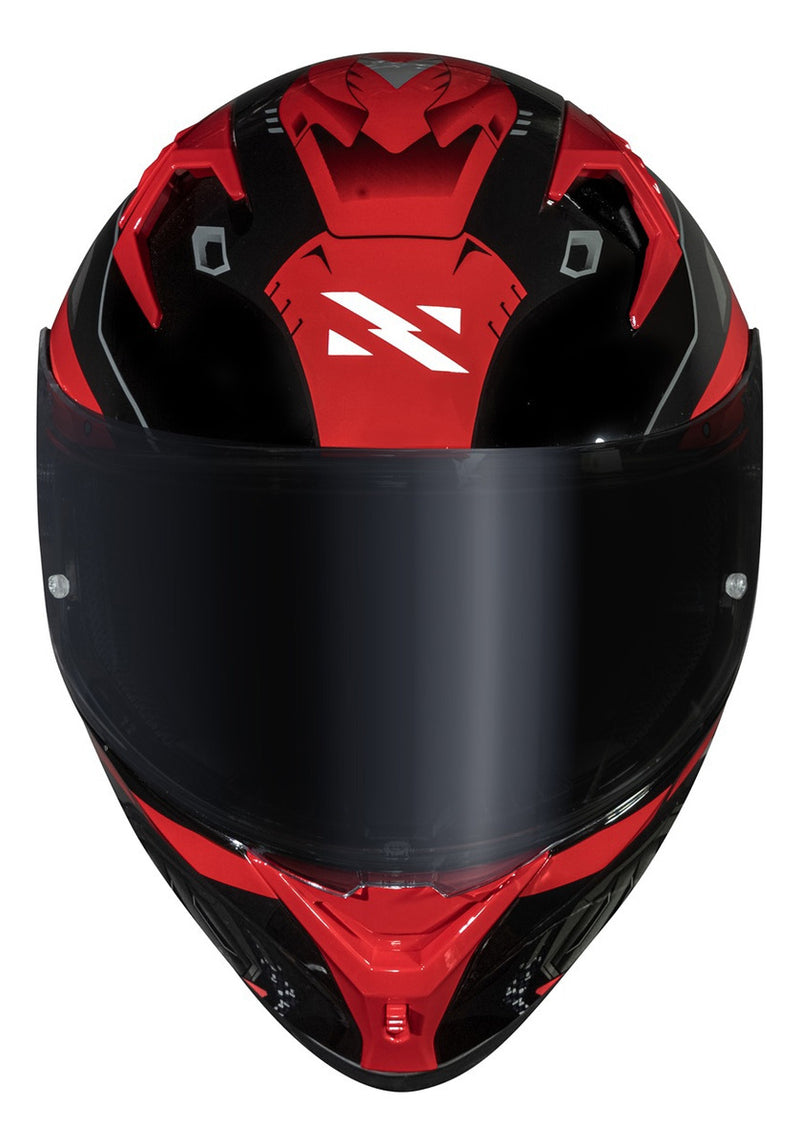 Capacete Moto Masculino Norisk Flow Robot Vermelho +viseira