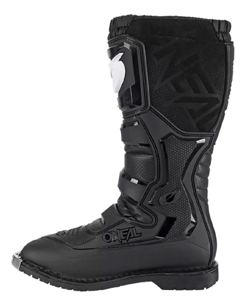 Bota Oneal Ride Pro Preta Motocross Trilha Enduro Bico D Aco