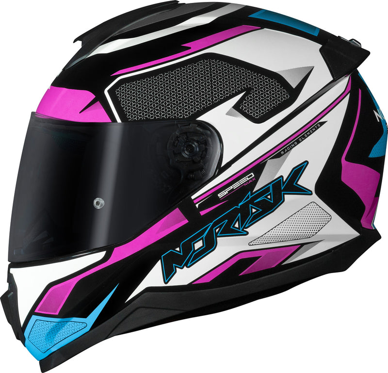 Capacete Norisk Razor Speedmax Rosa + Viseira Rosa Revo Gold