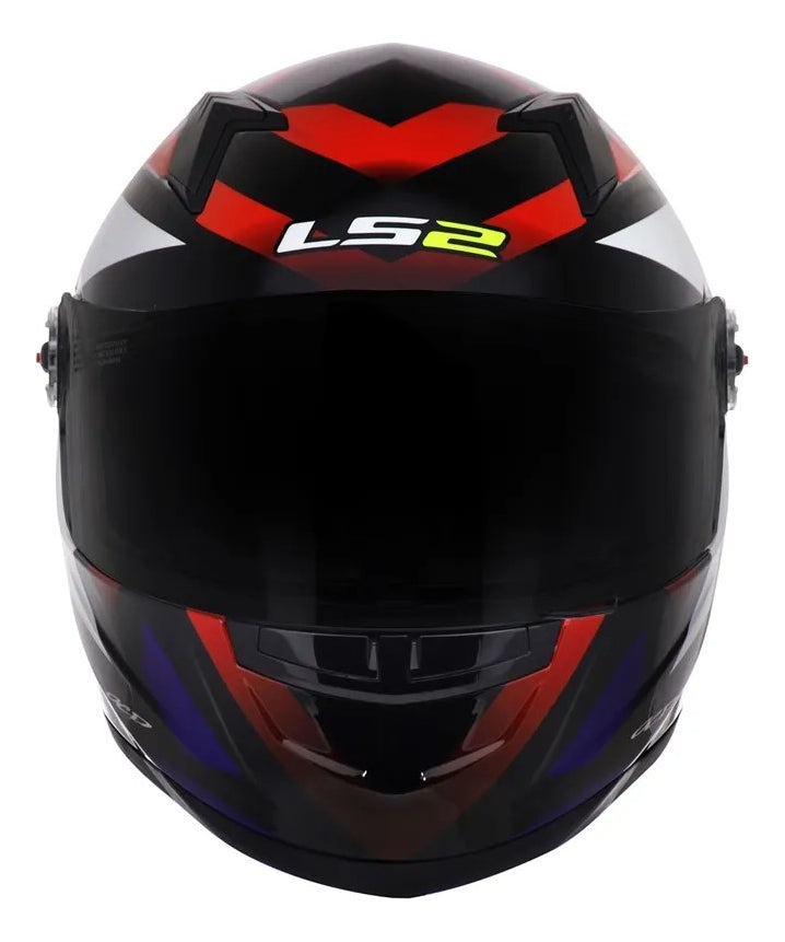 Capacete Ls2 Ff358 Classic Starwar Vermelho Branco