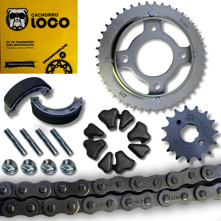 Kit Relação Honda Cg 160 Titan 160 Fan Start Cargo Aço 1045