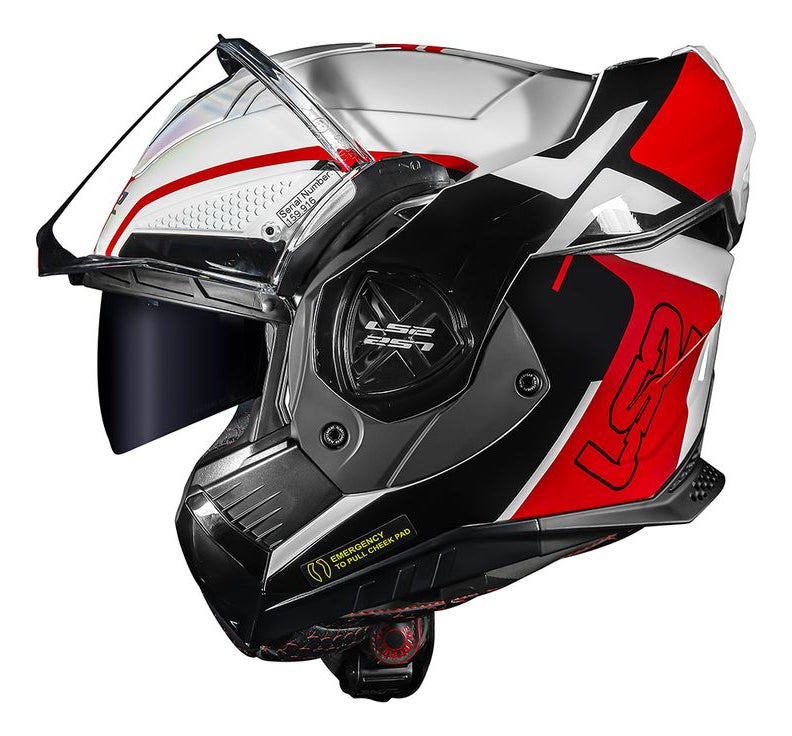 Capacete Ls2 Ff901 Advant X Metryk Articulado