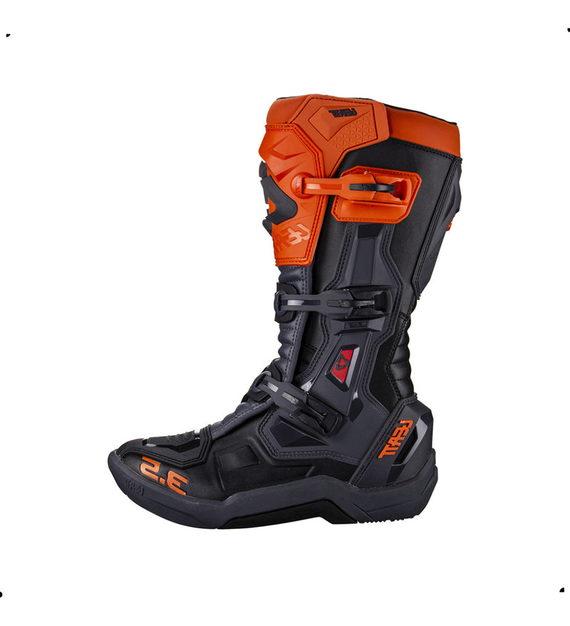 Bota Leatt 3.5 Off-road /motocross Laranja/preto Orange