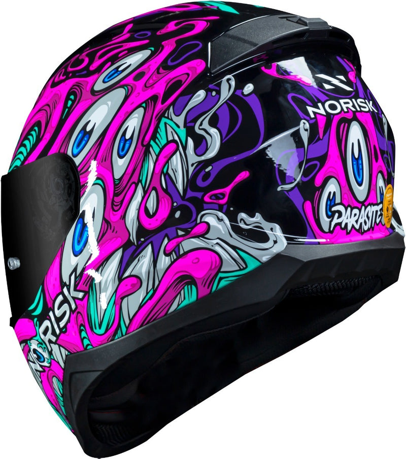 Capacete Norisk Razor Parasite Rosa