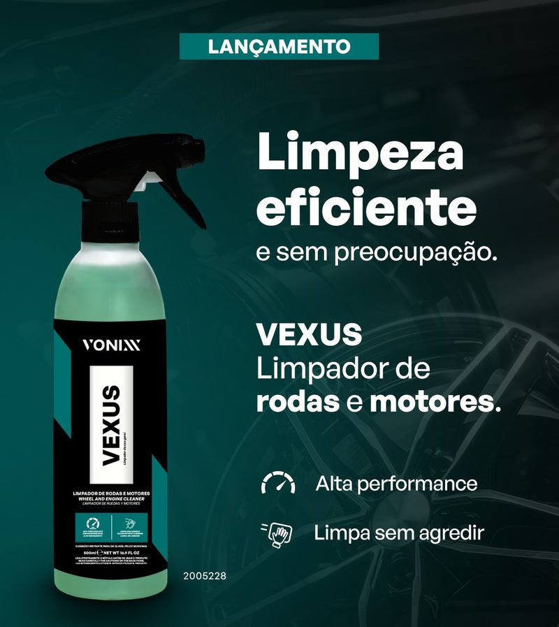 Kit Limpeza Automotiva Vexus V-floc Intense Sintra Vonixx