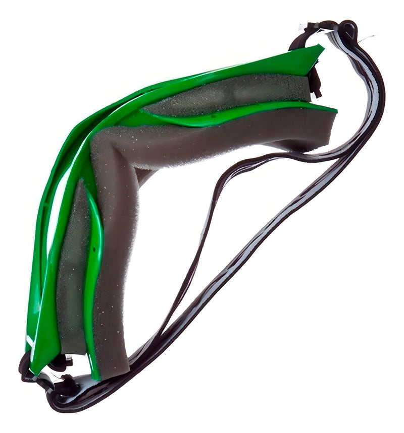 Óculos de motocross Motocross Pro Tork Enduro Fas Motocross, cor completa, moldura de lente transparente, cor verde