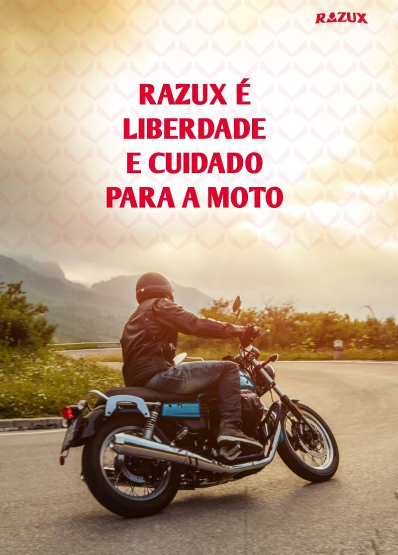 Shampoo Automotivo Lavagem Limpeza De Moto Flow Razux 240ml