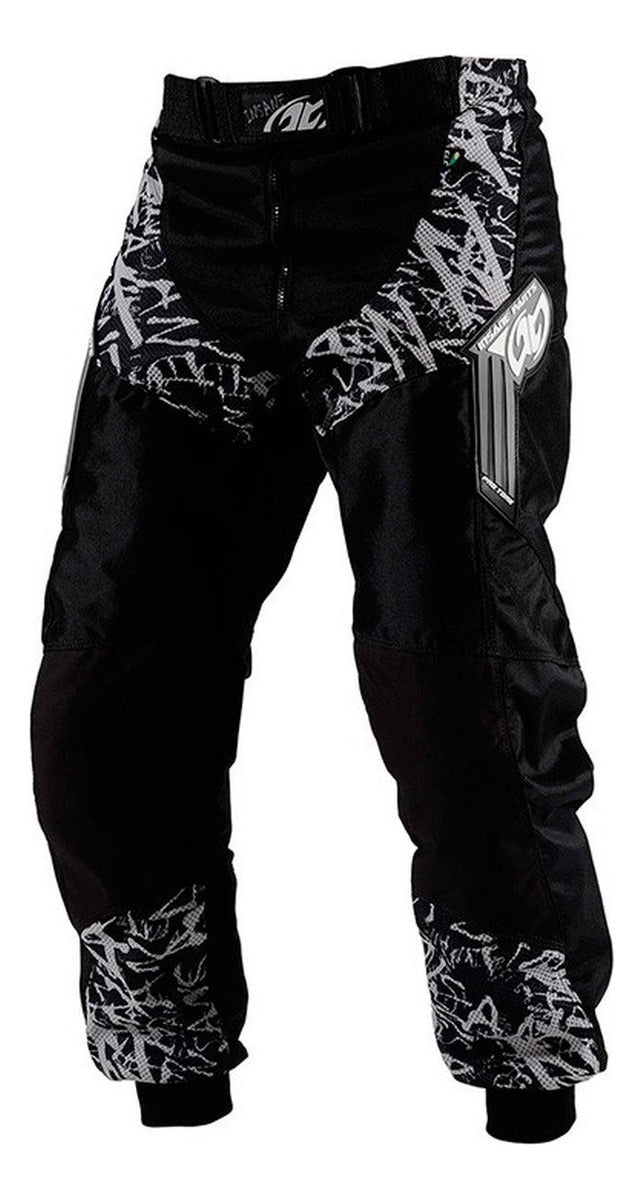 Calça Motocross Trilha Enduro Infantil Pro Tork Insane Black