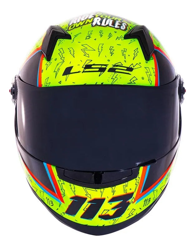 Capacete Original Ls2 Ff358 Rafael Paschoalin / Alex Barros