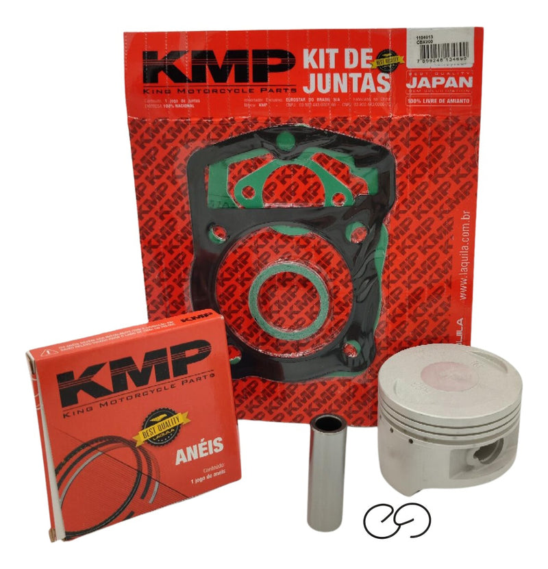 Kit Cilindro Kmp Completo Xr 200 Nx 200 Modelo Original Kmp