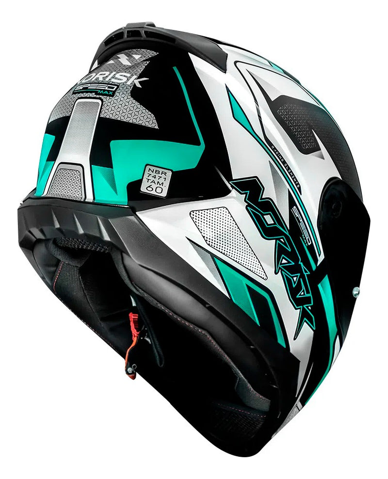 Capacete Norisk Ff802 Razor Speedmax Verde Relançamento