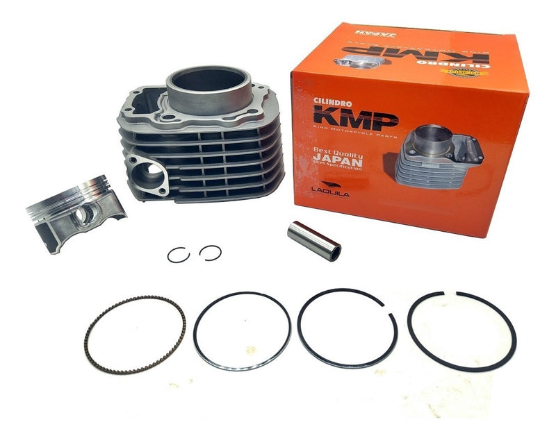 Kit Cilindro Pistao Aneis Kmp Honda Cb250 Twister Crf 250