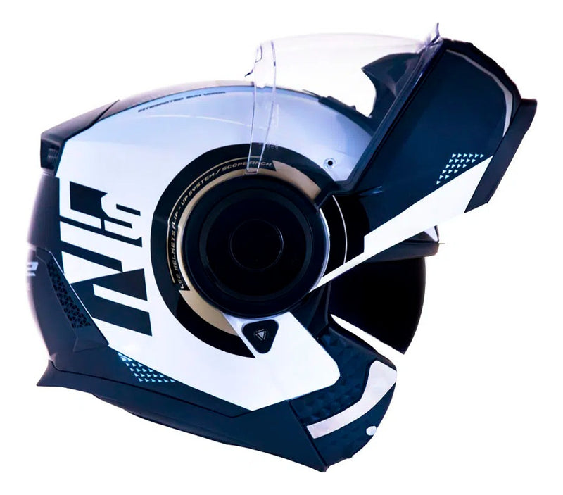 Capacete Ls2 Scope Ff902 Arch White Titanium