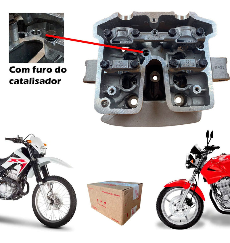 Cabeçote Original Honda Xr 250 2006 2007 2008 Cbx 250