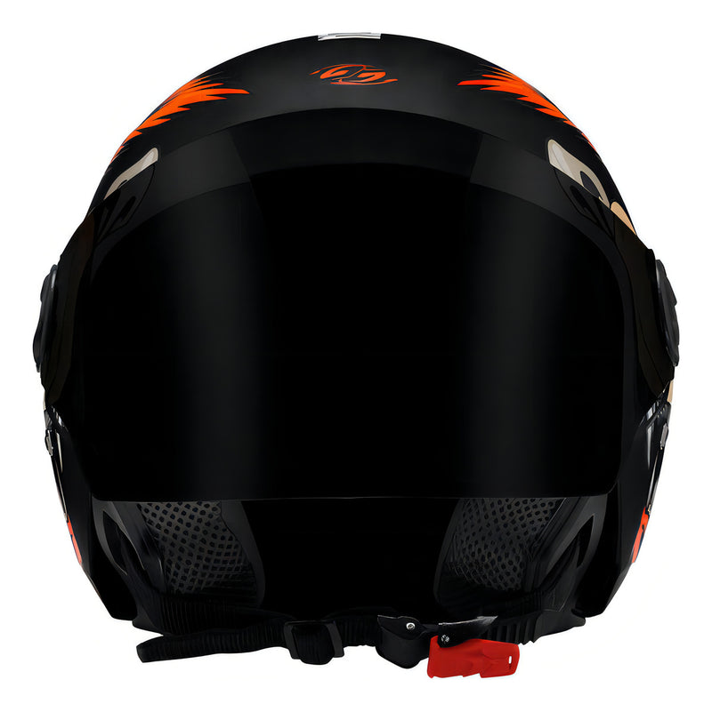 Capacete Aberto Personalizado Pro Tork Coyote Viseira Fumê Cor Preto Tamanho do capacete 58