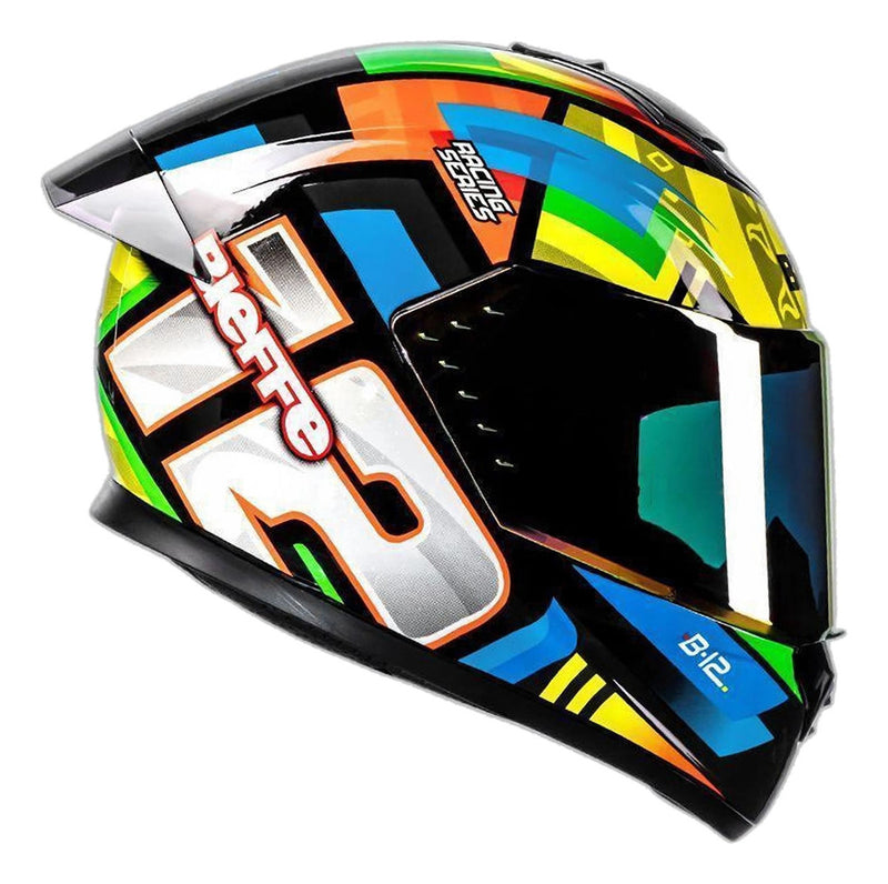 Capacete De Moto Bieffe Masculino Feminino Fechado Esportivo