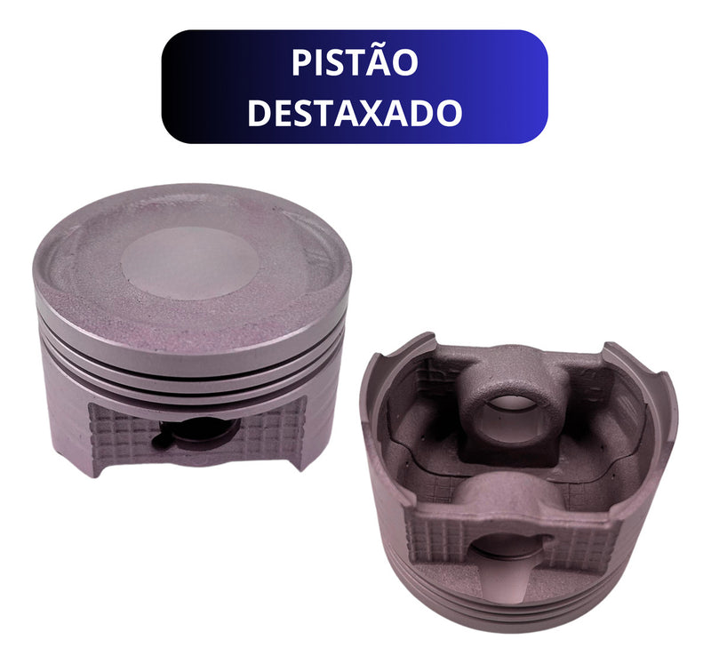 Kit Cilindro Motor Honda Elite 125 + Juntas + Pistão + Anéis