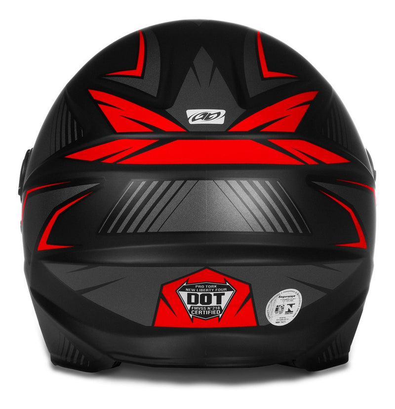 Capacete Pro Tork R8 Fechado Com Viseira Fumê