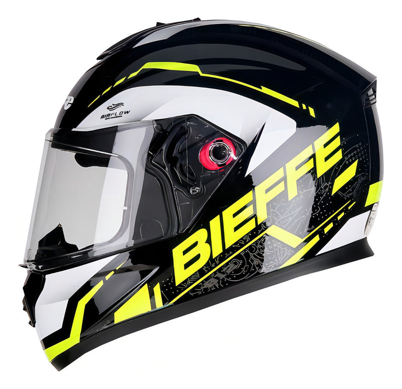 Capacete Bieffe B-12 Naked Preto / Amarelo