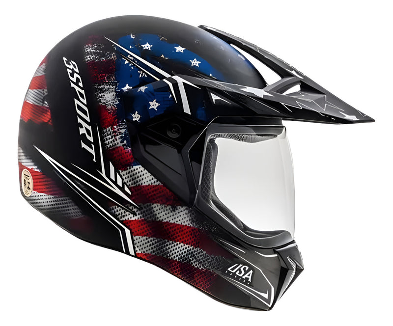 Capacete Moto Bieffe Estados Unidos Fechado Preto Fosco 56