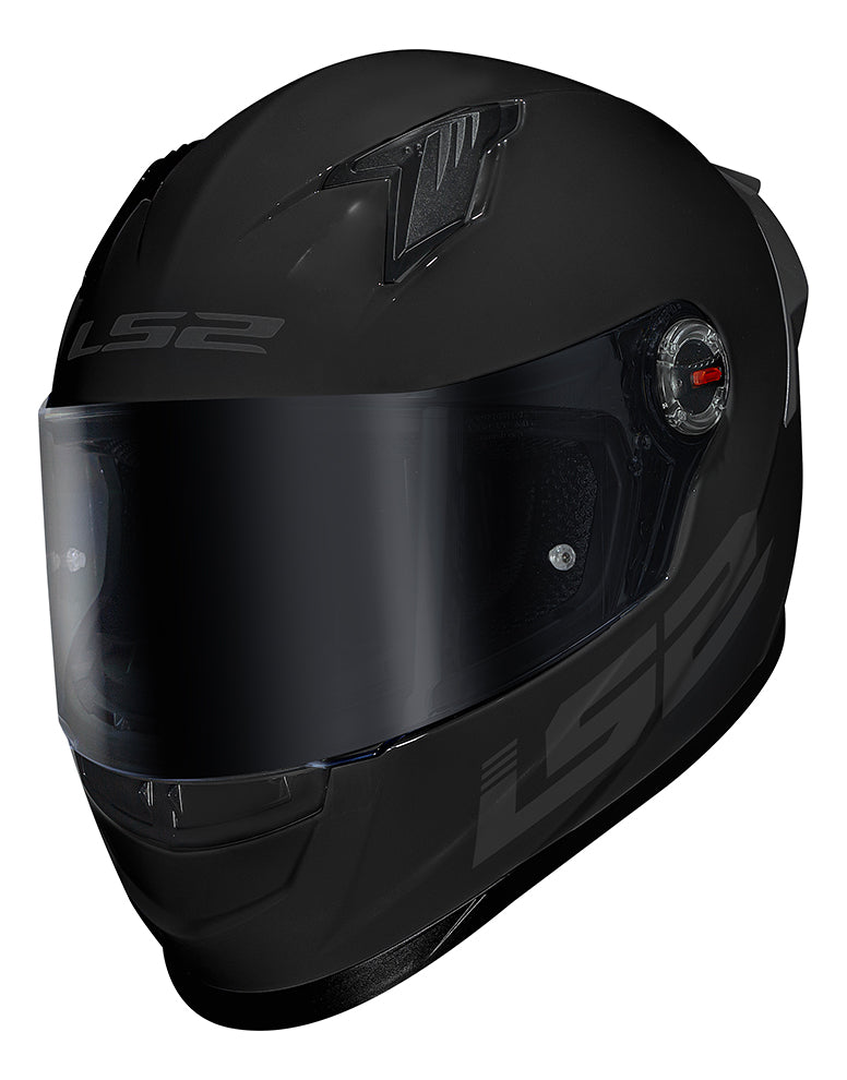 Capacete Ls2 Ff358 S Monocolor Preto Brilhante