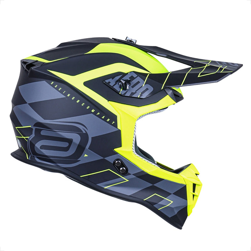 Capacete Asw R3 Grafismos Cores Trilha Motocross Enduro Novo