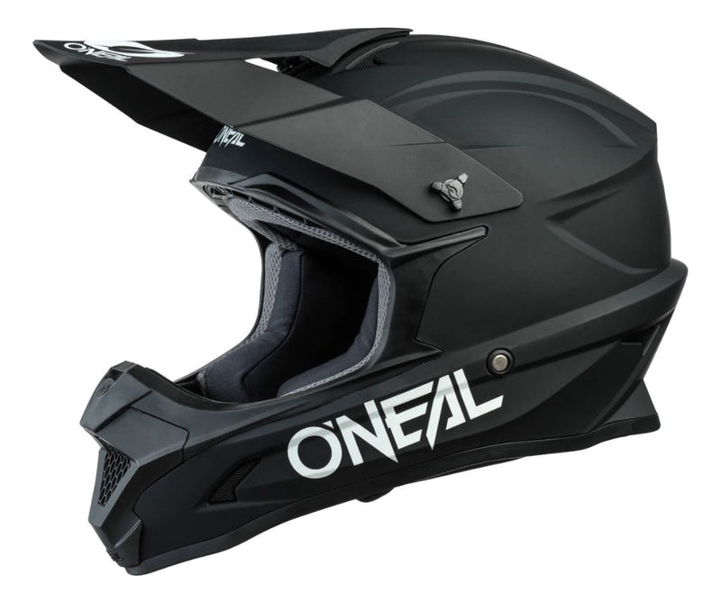 Capacete Cross Oneal 1series Trilha Enduro Preto Azul Vermel