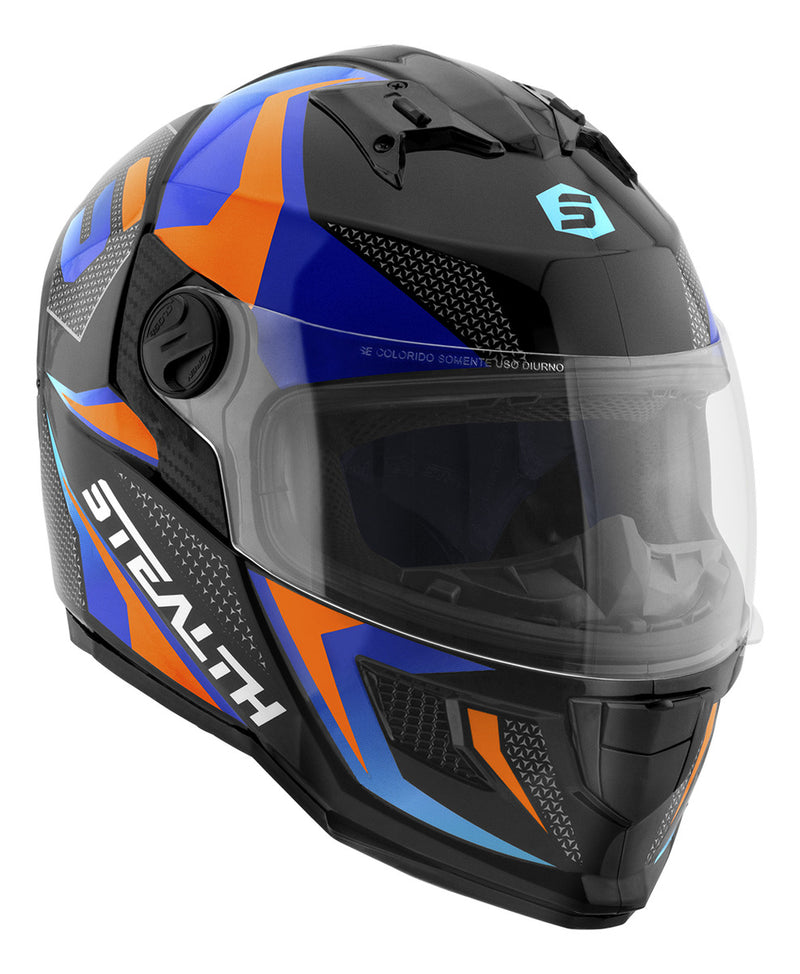 Capacete Moto Fechado Pro Tork Stealth Concept Vis Cristal