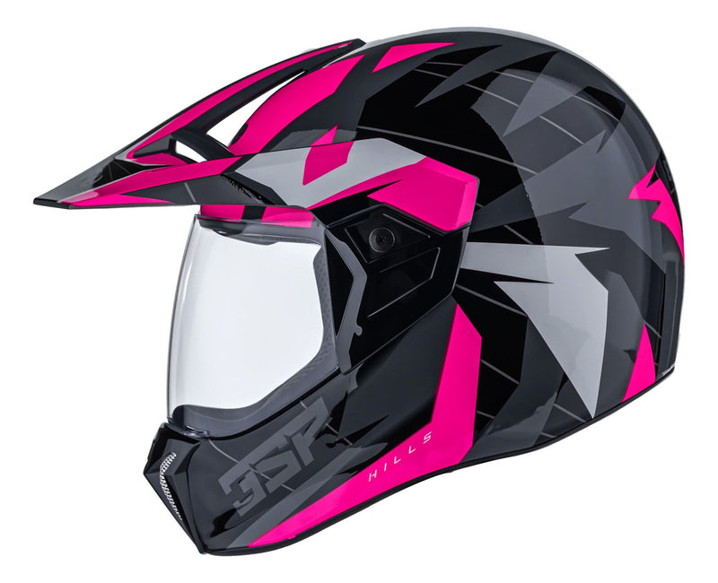 Capacete Moto Bieffe 3 Sport Hills Masculino Feminino