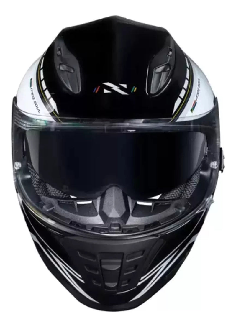 Capacete Moto Norisk Ff302 C/óculos Solar Diversos Gráficos