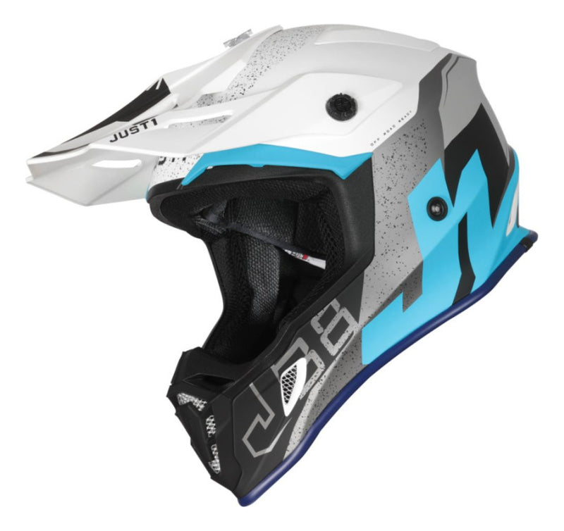 Capacete Just1 J38 Matte Motocross + Balaclava Brinde