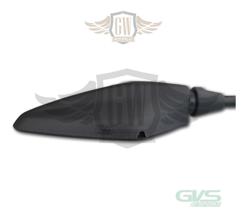 Retrovisor Gvs Moto Mt 03 07 09 Fixo Para Yamaha Convexa