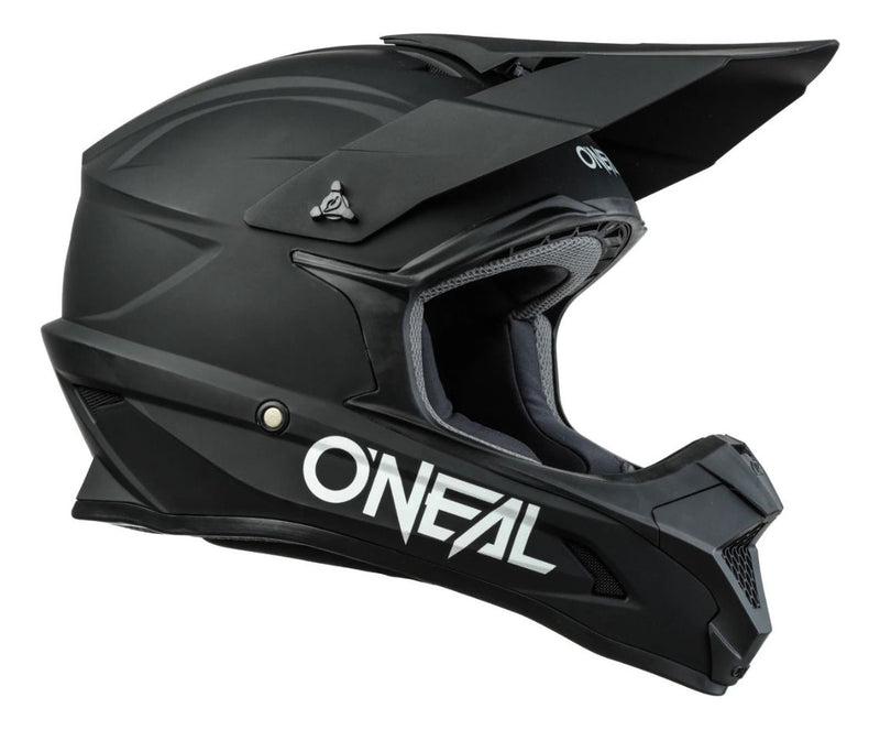 Capacete Cross Oneal 1series Trilha Enduro Preto Azul Vermel