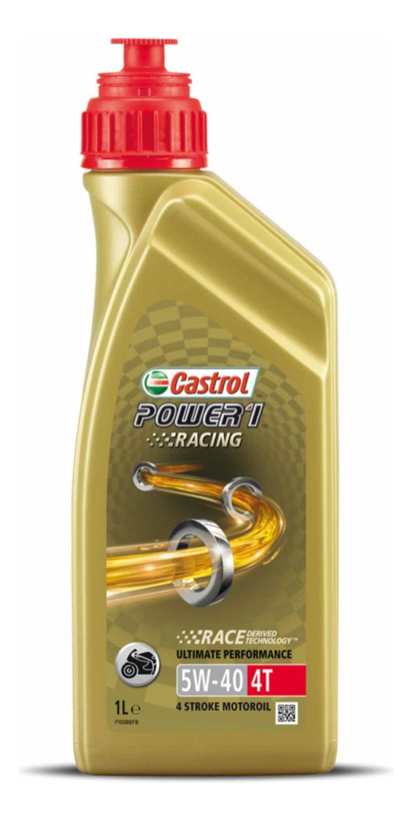 Óleo Castrol Moto Sintético 4t 5w40 Sn Power 1 Race 1L