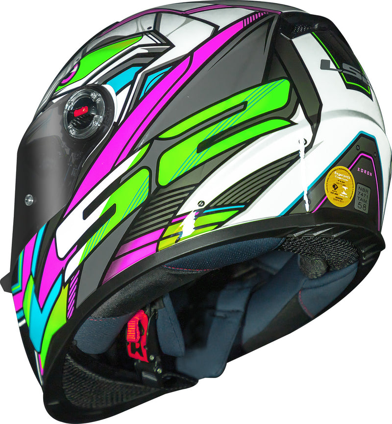 Capacete Ff358 Classic Xdron Rosa