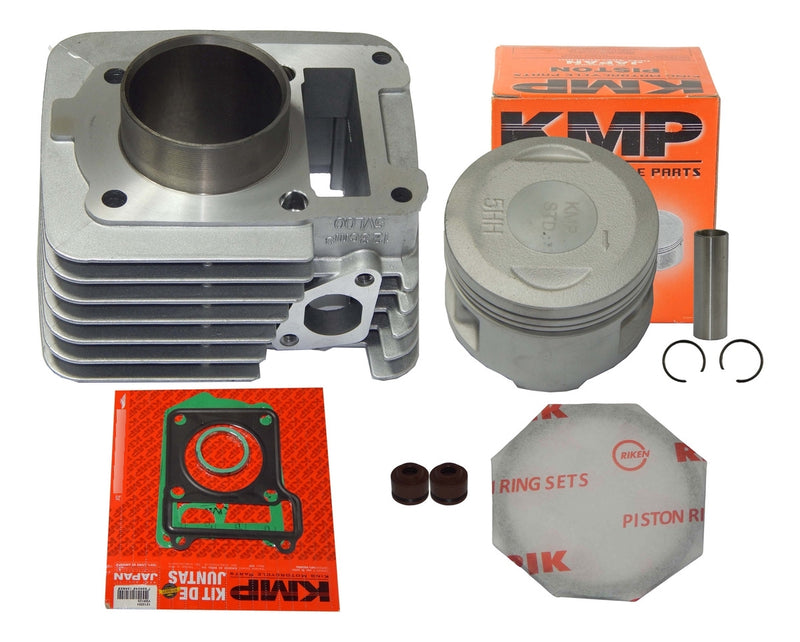 Kit Cilindro Factor 125 Ybr 125 Carburada Pistao Kmp