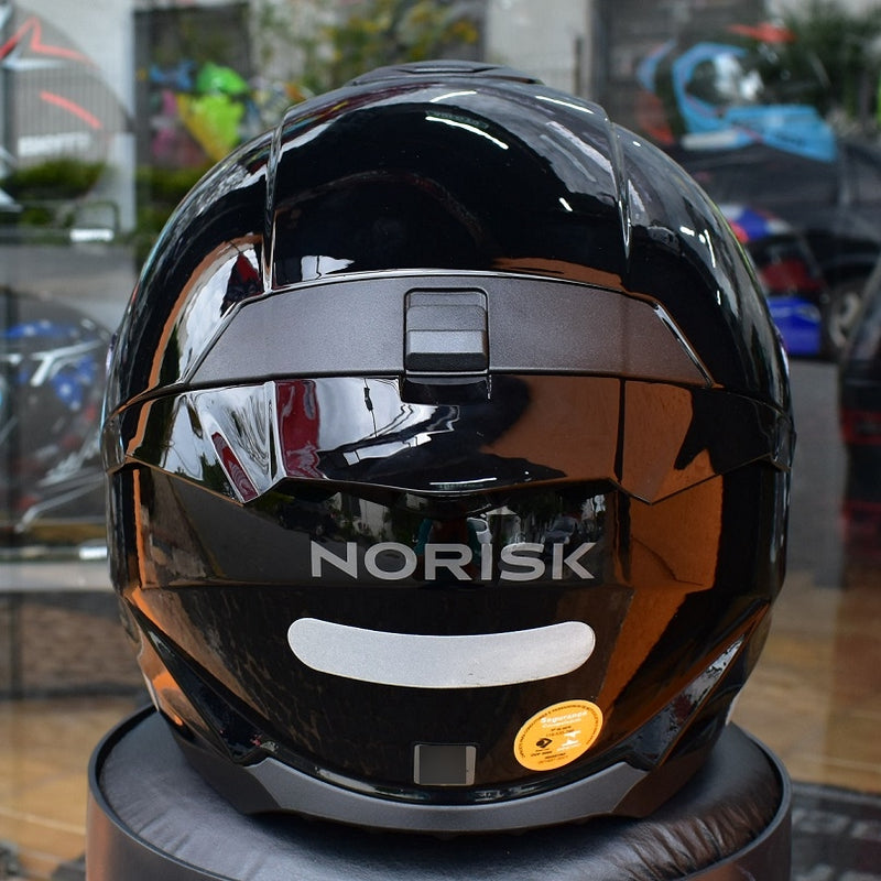 Capacete Norisk Razor Solid Edition Spoiler + Viseira Fume