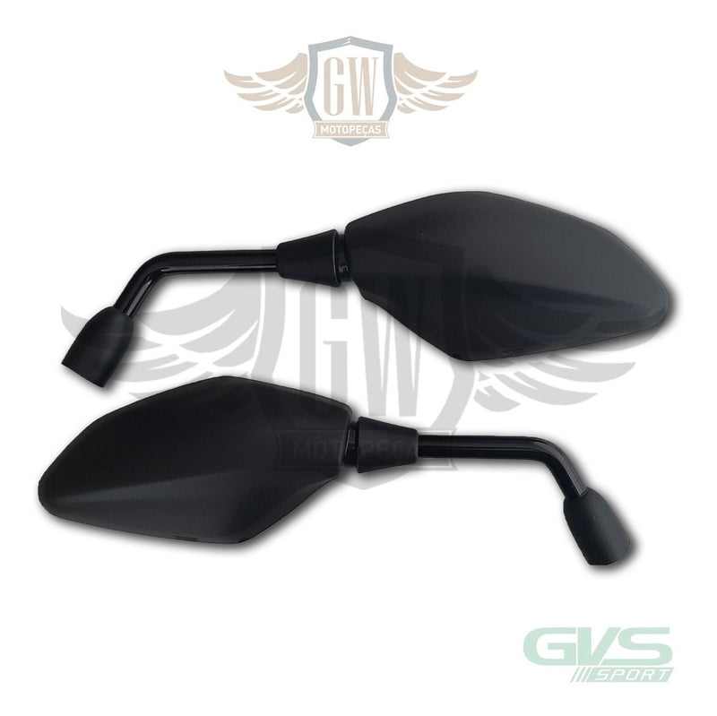 Retrovisor Gvs Moto Mt 03 07 09 Fixo Para Yamaha Convexa