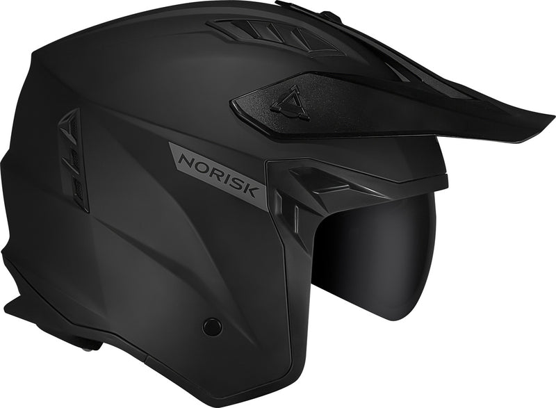 Capacete Norisk Darth 2 Monocolor Black Preto Fosco