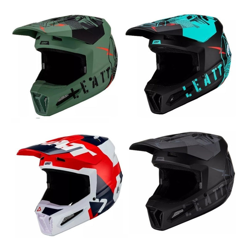 Capacete Leatt Moto 2.5 Motocross Bike Lançamento Top Cores