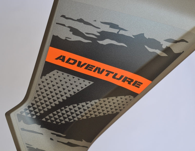 Carenagem Direita Tanque Xre190 Adventure Prata 2020 2021