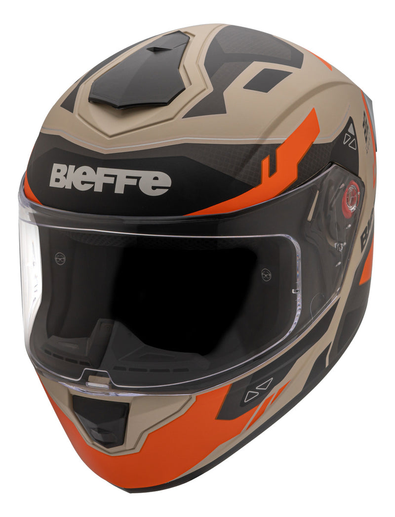 Capacete Bieffe B-12 Avant Desert Fosco Orange