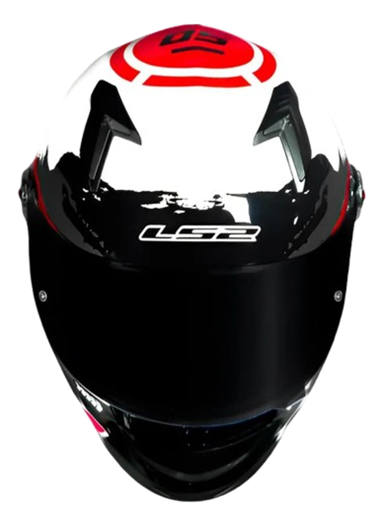 Capacete Ls2 Ff358 S Japan Red 62