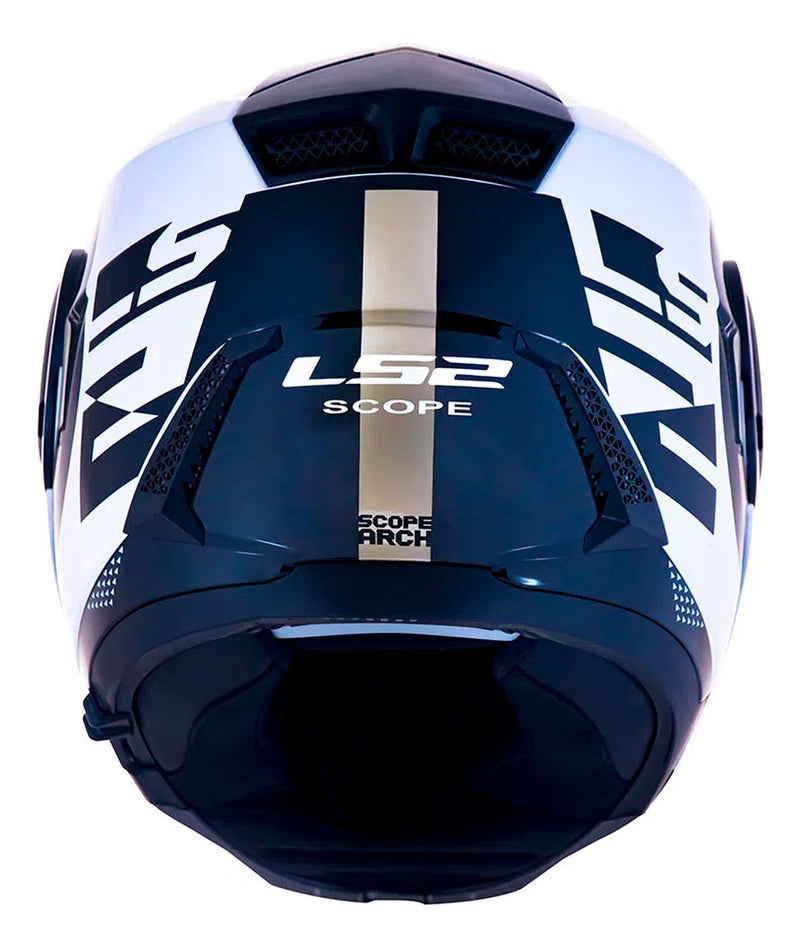 Capacete Ls2 Scope Ff902 Arch White Titanium