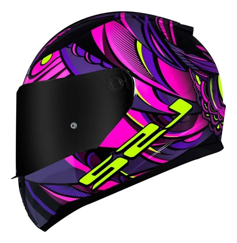 Capacete Ls2 Ff353 Rapid Athena Roxo