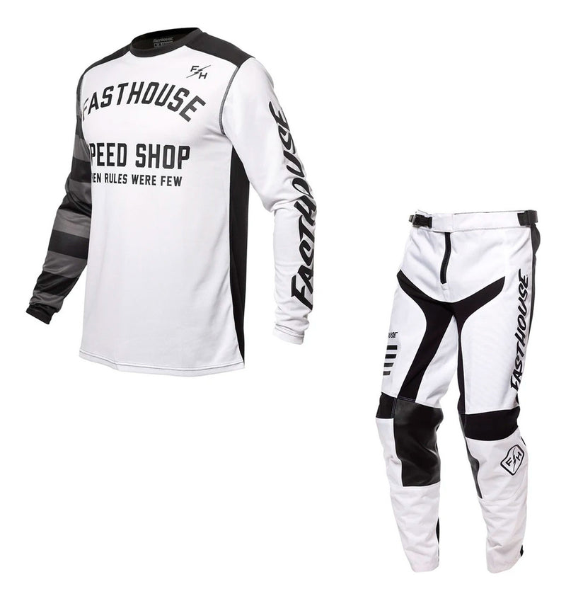 Conjunto Kit Roupa Motocross Fasthouse Carbon Eternal 2025