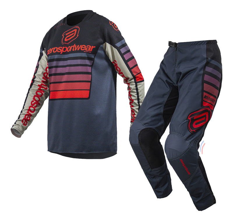 Conjunto Roupa Kit Trilha Motocross Asw Image Relay Cinza